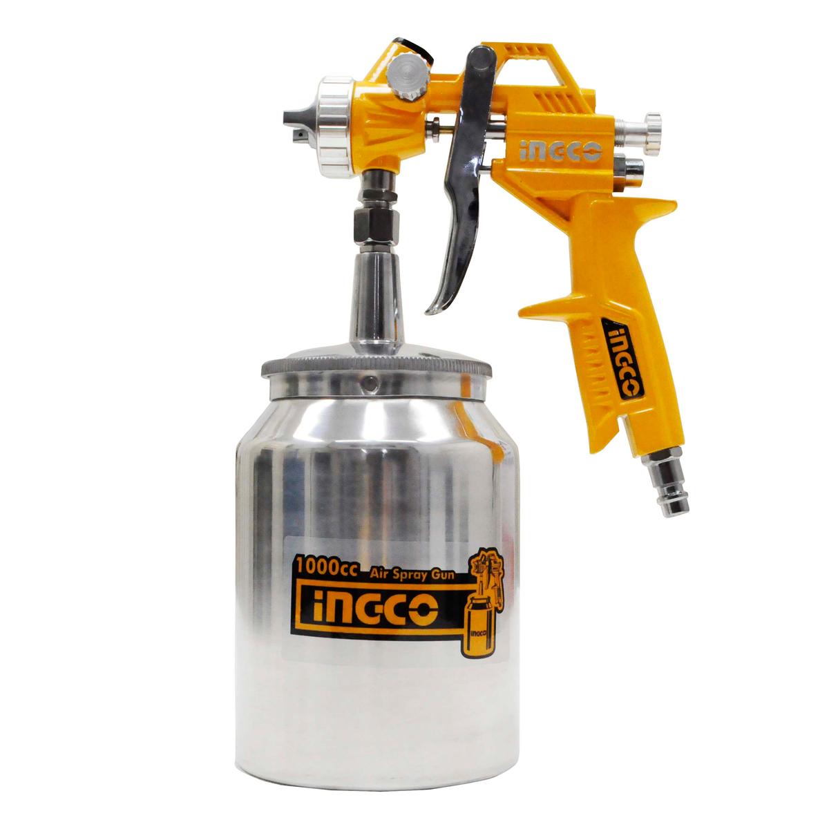 INGCO - Ingco ASG3101 Air Paint Spray Gun 1000ml, 1.5mm, 4Bar